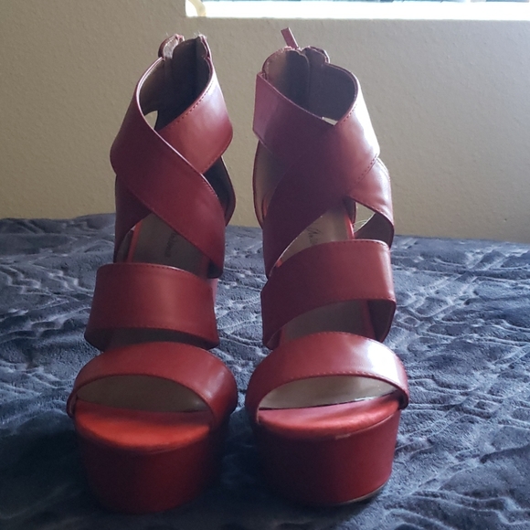 Micheal Antonio chunky strappy heels - Picture 2 of 14